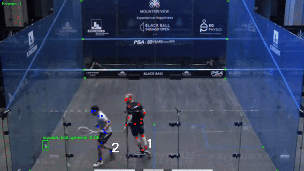 Squash game replay